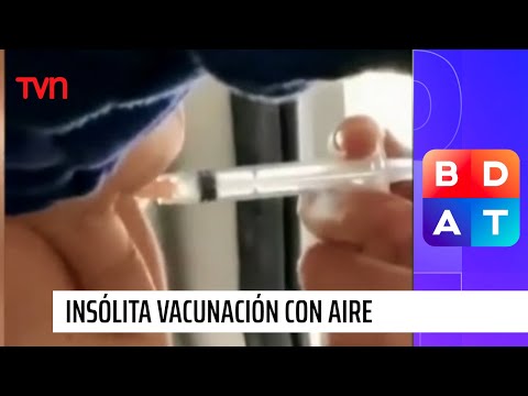 Mujer denuncia que fue vacunada con aire en Espacio Riesco | Buenos días a todos