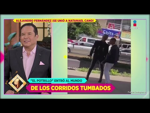 ¡Primeras IMÁGENES de Alejandro Fernández con Natanael Cano! | De Primera Mano