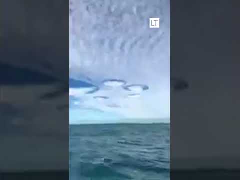Captan extraños agujeros en el cielo de Florida en Estados Unidos