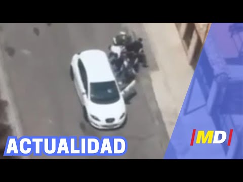 Así fue la detención de los presuntos asesinos de Borja Villacís vista desde un helicóptero