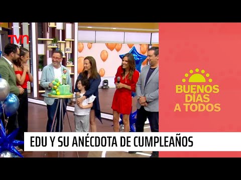 ¿Qué pasó con la torta de cumpleaños de Eduardo Fuentes? | Buenos días a todos
