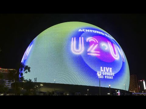 James Dolan's sketch of the Sphere becomes reality as the venue opens with a U2 show in Las Vegas