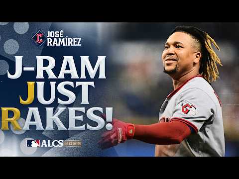 호세 라미레즈, 3안타 경기! (클리블랜드 가디언스의 슈퍼스타, ALCS 1차전 승리에서 눈부신 활약을 펼쳤다!) | MLB 하이라이트