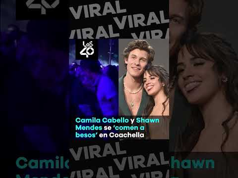 Camila Cabello y Shawn Mendes beso en Coachella #shorts