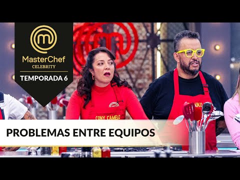 El equipo rojo no siente la ayuda de Franko durante el reto | MasterChef Celebrity