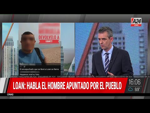 EXCLUSIVO LOAN: Habla el hombre de la fotografía apuntado por un testigo