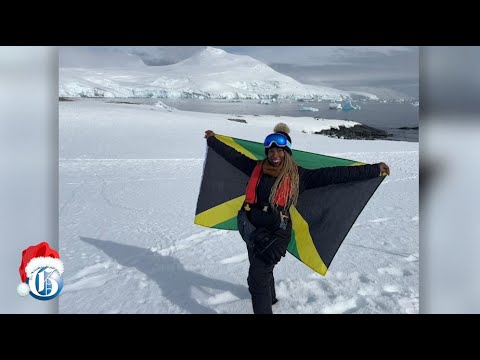 Jamaican globetrotter Renee James takes on Antarctica