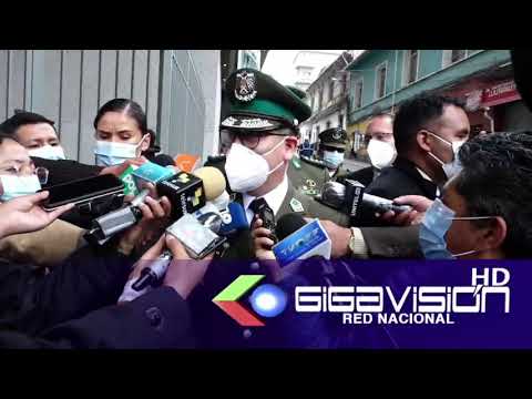 # La Paz. Comandante General Aguilera policía investiga si hay  mano criminal en incendio en Aero