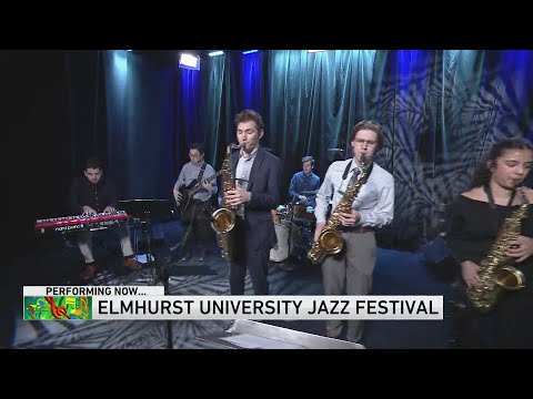 A bit more from the Elmhurst University Jazz Ensemble