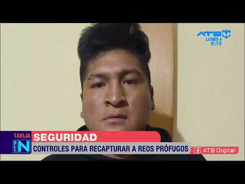 Tarija: Policía busca recapturar a reos prófugos del penal de San Miguel