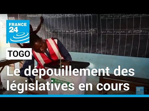 Togo : le dépouillement des législatives en cours • FRANCE 24