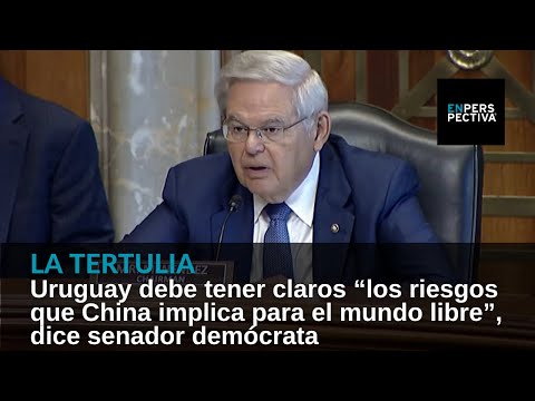 Uruguay debe tener claro “los riesgos que China implica para el mundo libre”, dice senador demócrata