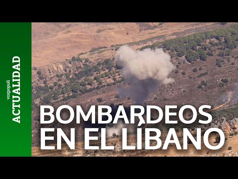 El ejército israelí realiza bombardeos en el sur del Líbano