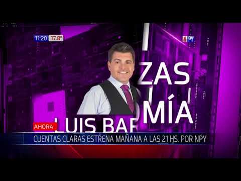 Cuentas Claras en las pantallas de Noticias Paraguay
