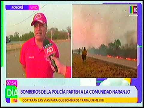 26072024 BOMBEROS DE LA POLICÍA PARTEN A LA COMUNIDAD NARANJO BOLIVISION