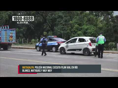 Refuerzan seguridad vial en Matagalpa - Nicaragua