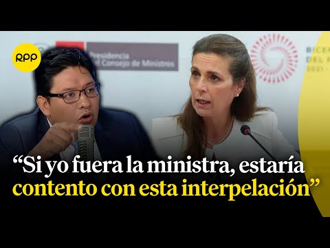 Presentan nueva moción de interpelación contra la ministra de Vivienda Hania Pérez de Cuéllar