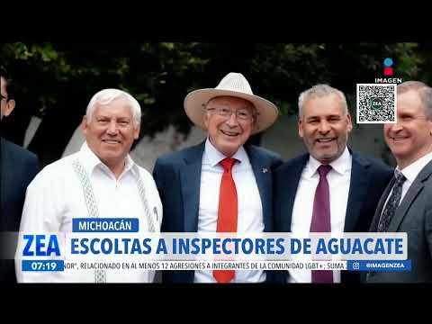 Inspectores de Estados Unidos contarán con escoltas personales en Michoacán | Noticias con Paco Zea