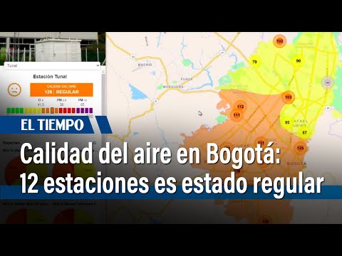 Calidad del aire en Bogotá: 12 estaciones de Transmilenio en estado regular | El Tiempo