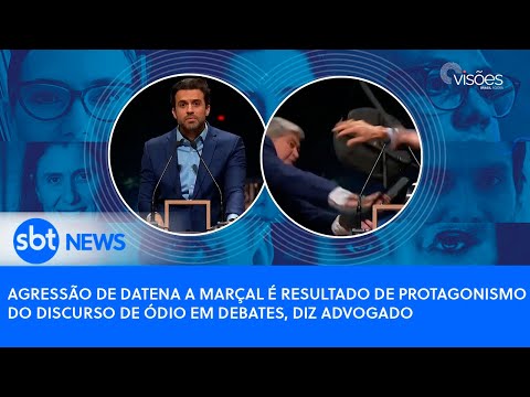 Agressão de Datena a Marçal é resultado de protagonismo do discurso de ódio em debates, diz advogado