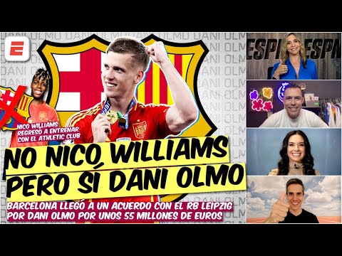 VUELVE A CASA. Barcelona LLEGÓ A UN ACUERDO por Dani Olmo pero Nico WILLIAMS se aleja | Exclusivos