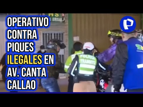 San Martín de Porres: intervienen y multan a conductores que realizaban piques ilegales