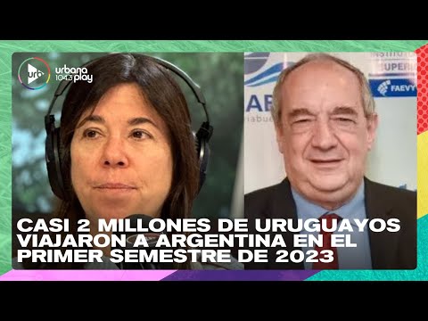 Casi dos millones de uruguayos visitaron Argentina en el primer semestre de 2023 #DeAcáEnMás