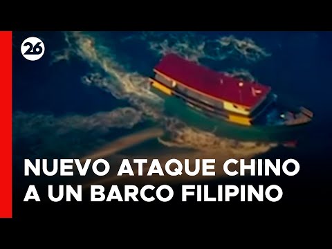 ASIA | La guardia costera china roció con cañones de agua a barco filipino