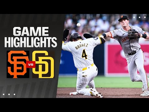 Giants vs. Padres Game Highlights (9/7/24) | MLB Highlights