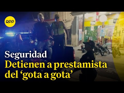 Detienen a prestamista colombiano del 'gota a gota' por golpear a ancianos