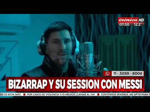 Bizarrap y la sessión con Messi que se hizo viral