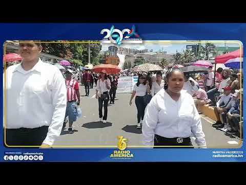 Fiestas Patrias Honduras - Banda Instituto Politécnico San Antonio