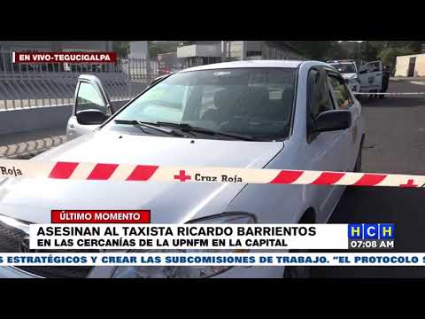 ¡Imparable violencia! Acribillan a taxista en la colonia Miraflores de la capital