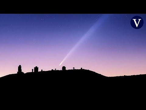 La espectacular imagen del “cometa del siglo”