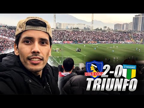 Nueva VICTORIA de COLO COLO 2 a 1 sobre O'Higgins (en un horario particular) VLOG Camino Al Estadio