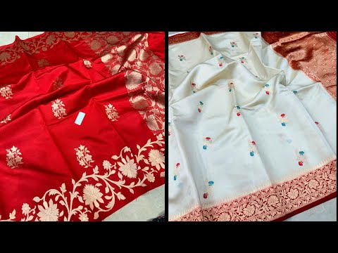 Premium 4 ply sareespure Raww  Mangoo  Mashru border satan silk Saree- #whatsapp 9527470809