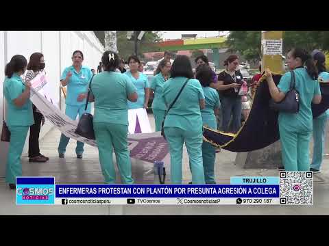 Trujillo: enfermeras protestan con plantón por presunta agresión a colega