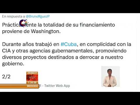 Denuncian a organización por ser parte de la Guerra No Convencional contra Cuba