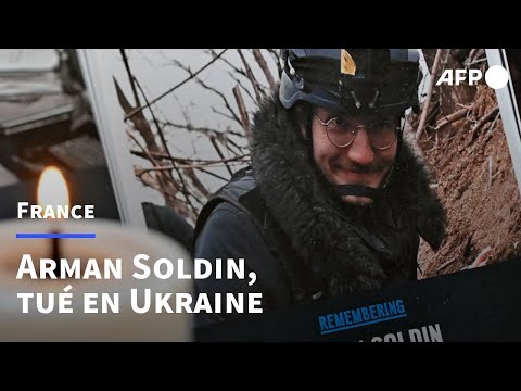 Portrait d'Arman Soldin, de Sarajevo au front ukrainien | AFP