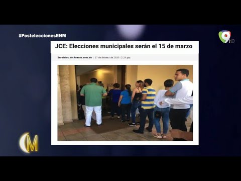 Crisis electoral e institucional: Nueva fecha para elecciones genera reacciones en el pais - ENM 2/2