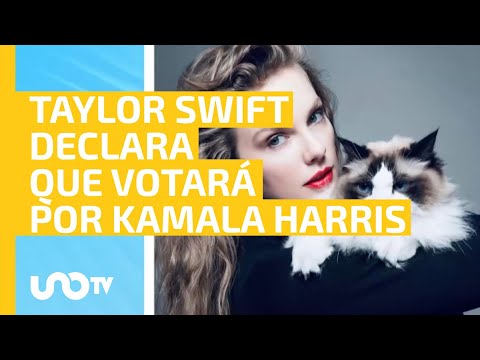 Taylor Swift declara que votará por Kamala Harris y Tim Walz