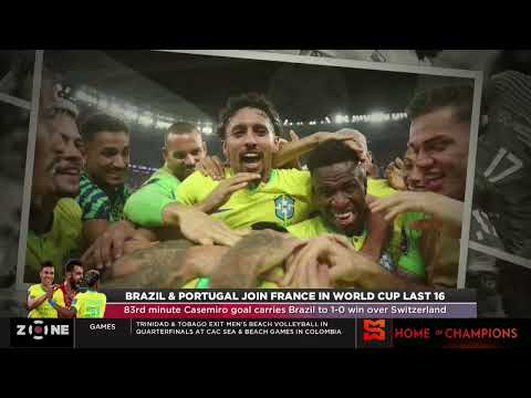 Zone WC Review: Brazil 1-0 Switzerland, Portugal 2-0 Uruguay, Brazil & Portugal through to RO16