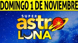 Resultado de ASTRO LUNA del Domingo 1 de Noviembre de 2020 | SUPER ASTRO ????????????