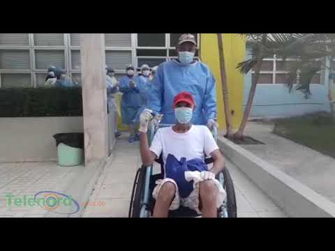 Hombre de 80 años logra vencer al Coronavirus en hospital San Vicente de Paul SFM