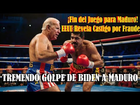 ¡Golpe a la Dictadura! Biden Anuncia Castigo a Maduro / Maduro Acorralado: Sanciones de EEUU