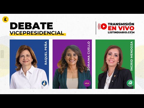 Debate de ANJE: Candidatas vicepresidenciales discuten sus propuestas