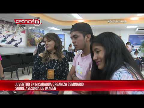 Juventud en Nicaragua organizó un seminario de estilismo y maquillaje