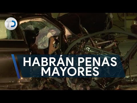 Penas mayores para conductores ebrios