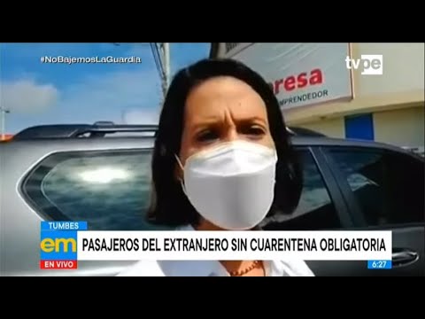 Ministra Cornejo: cuarentena obligatoria para viajeros que ingresen al Perú quedará suspendida