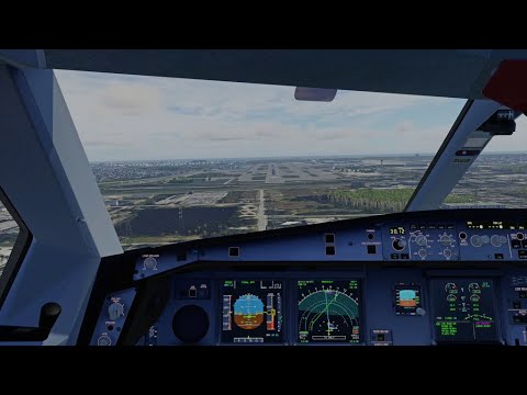 Fort Lauderdale KFLL Landing | ToLiss A339